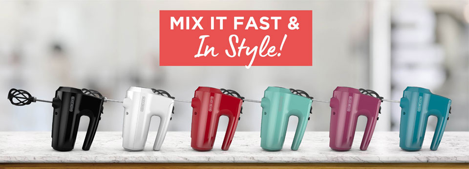 Mix it fast and in style!